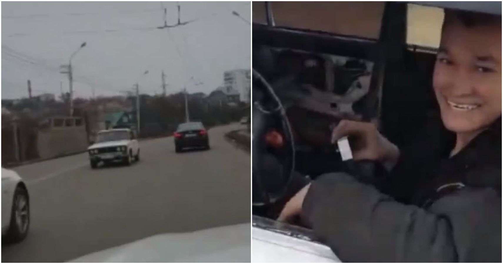 Russian Teen Converts Lada To Drive Backward, Gets Shoutout From Elon Musk