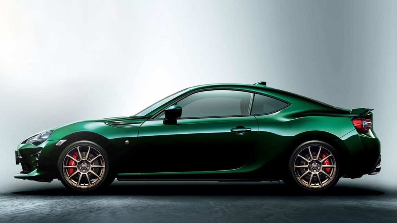 New Special Edition Toyota 86 Very Green, Very British