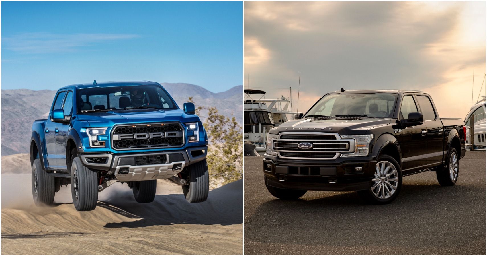 Find Out Which 450 HP Ford Pickup Is Better: Raptor Or Limited F-150