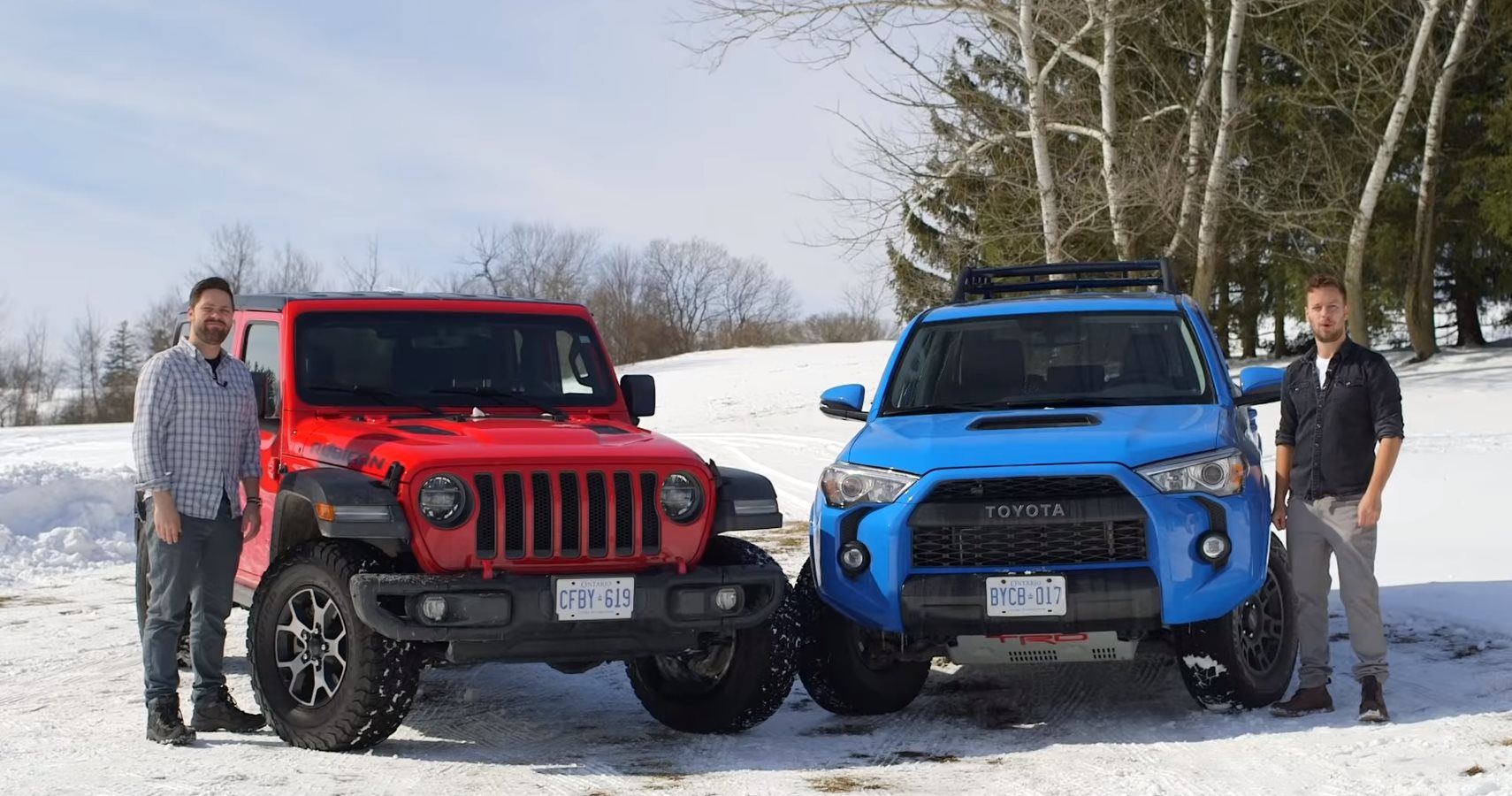 Which Off-Roader Wins: The Jeep Rubicon Or The Toyota 4Runner TRD PRO? [VIDEO]