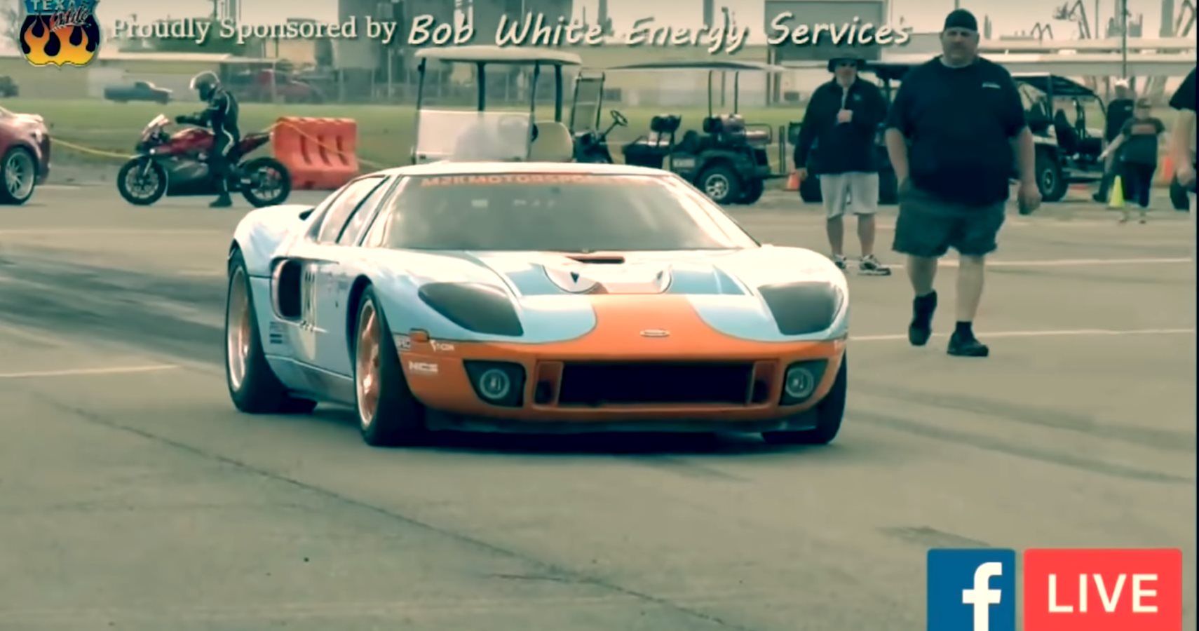 First Gen Ford Gt Sets New Speed Record In The Standing Mile 2843