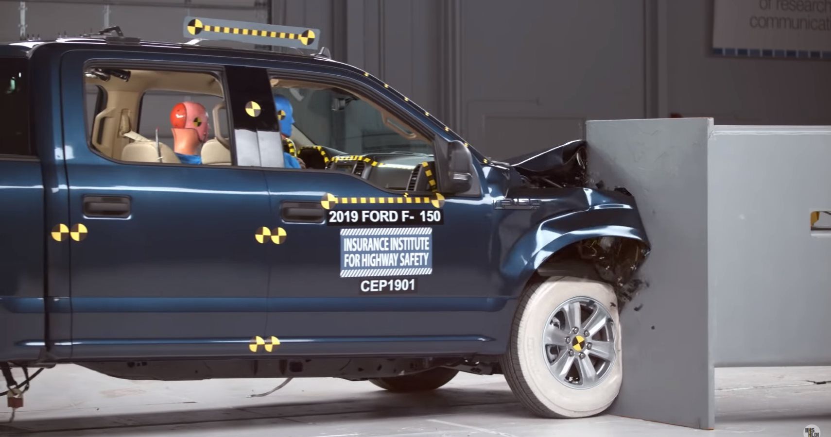 IIHS Release Pickup Truck Crash Tests, And The Ford F-150 Is The Clear Winner