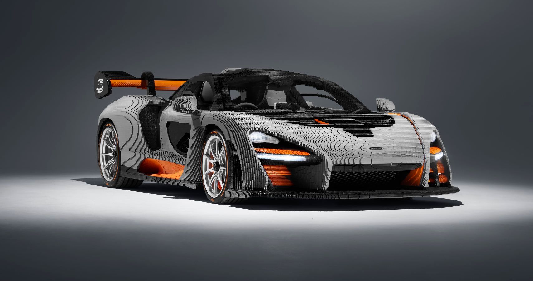 McLaren Senna Remade Out Of Lego, Weighs Over 1,000 Lbs More Than Real Deal