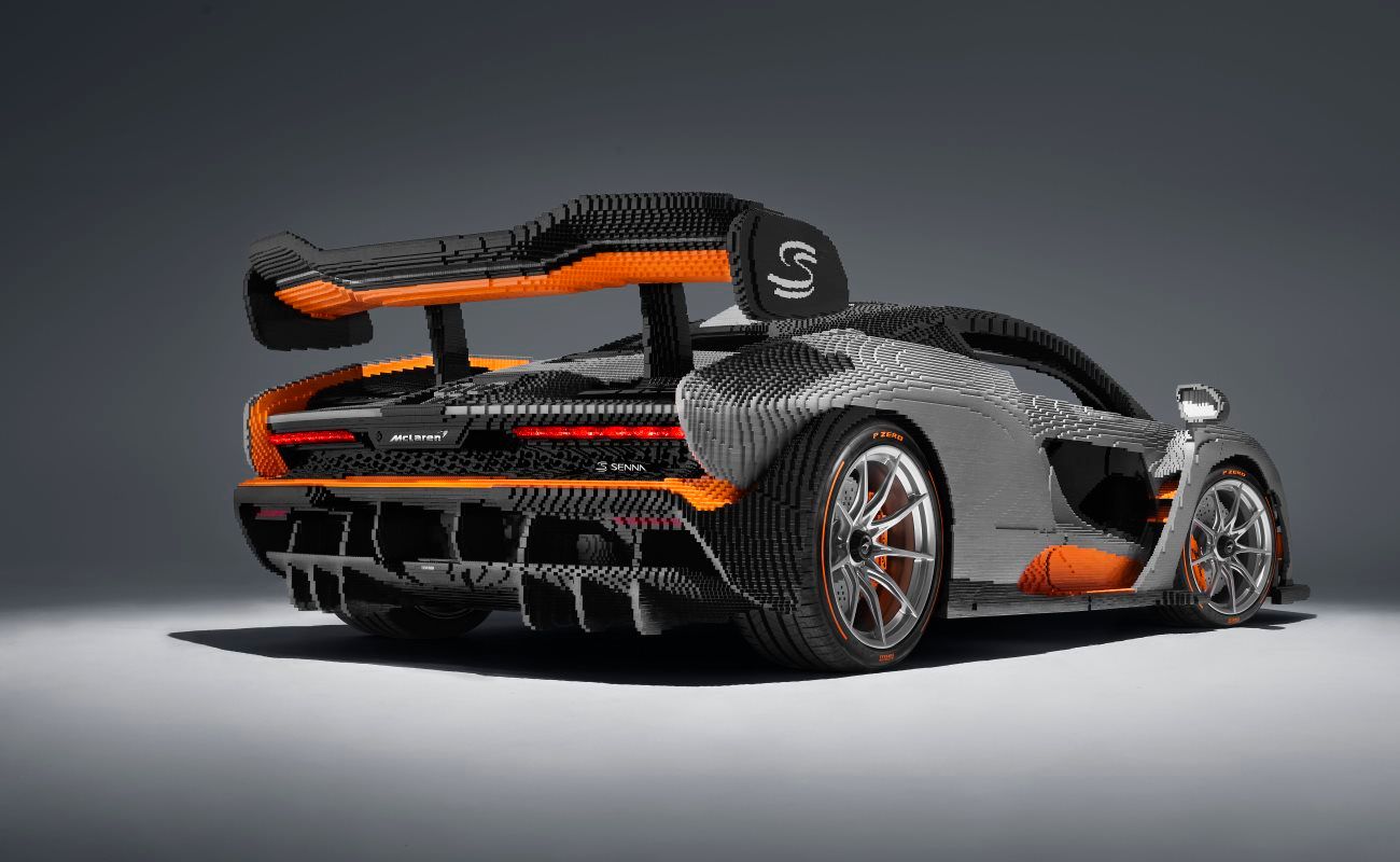 McLaren Senna Remade Out Of Lego, Weighs Over 1,000 Lbs More Than Real Deal