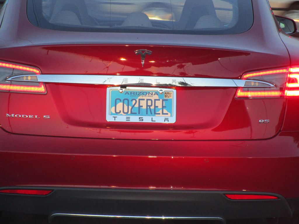 Tesla vanity license plates - clever ideas for a custom plate