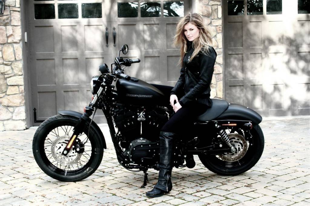 Hot biker girls