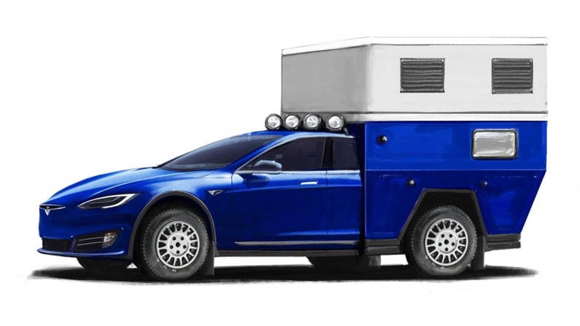 Tesla Model S RV Is Real And We're Not Sure Why