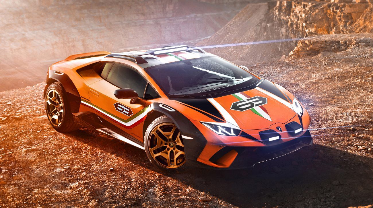 Lamborghini Shows Us What A Rally Huracan Might Look Like In Sterrato Concept
