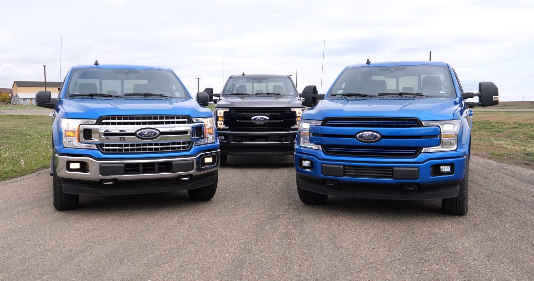 Ford Truck Drag Race