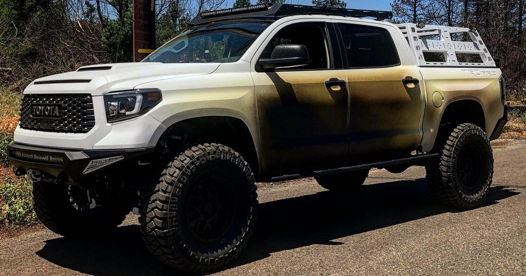 Hero Nurse From California Fire Gets New Tundra Customized, And The Results Are Blazing