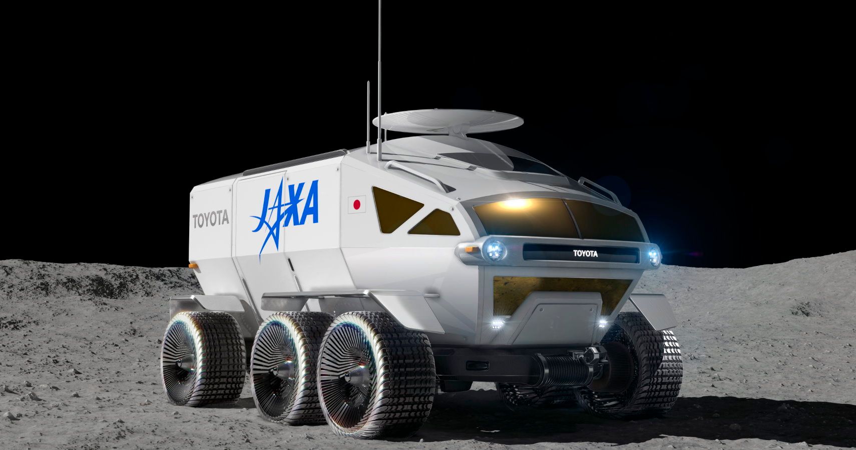 Toyota's Lunar Rover Will Arrive On The Moon First And Autonomously Drive Out To Meet Astronoauts