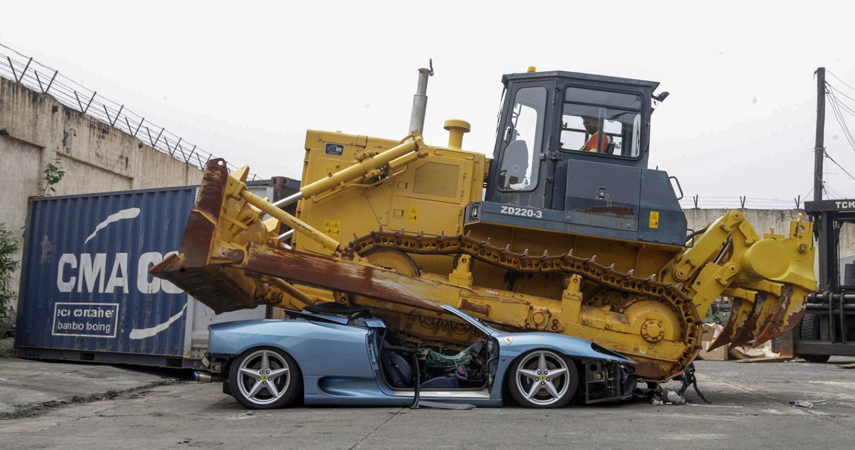 Ferrari Crushed