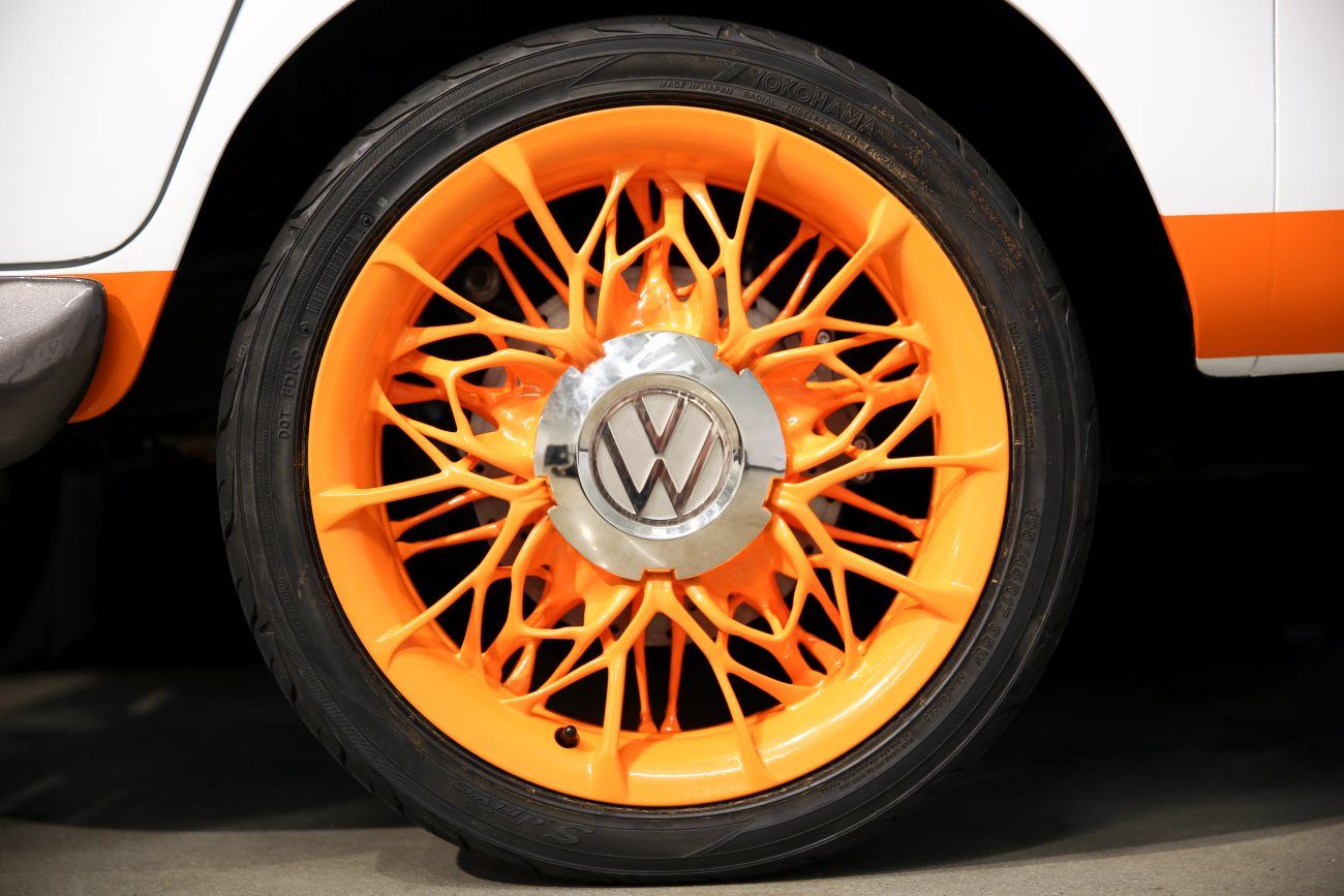 Check Out This All-Electric VW Microbus Concept With Weirdly Organic Rims