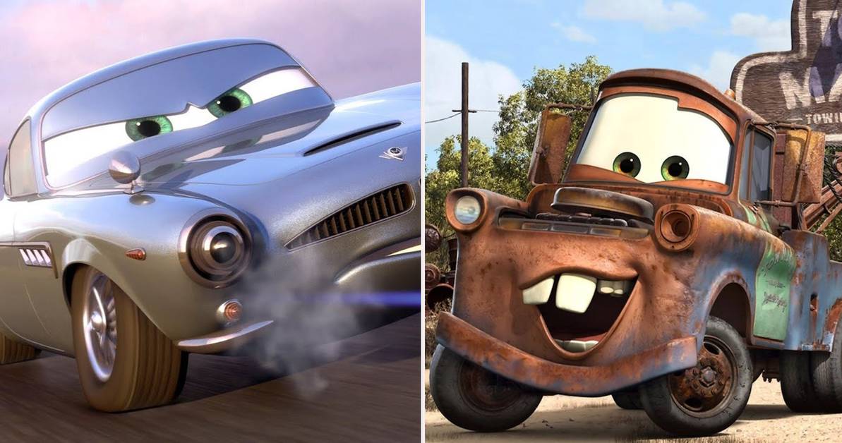 Cars The Movie Characters With Pictures
