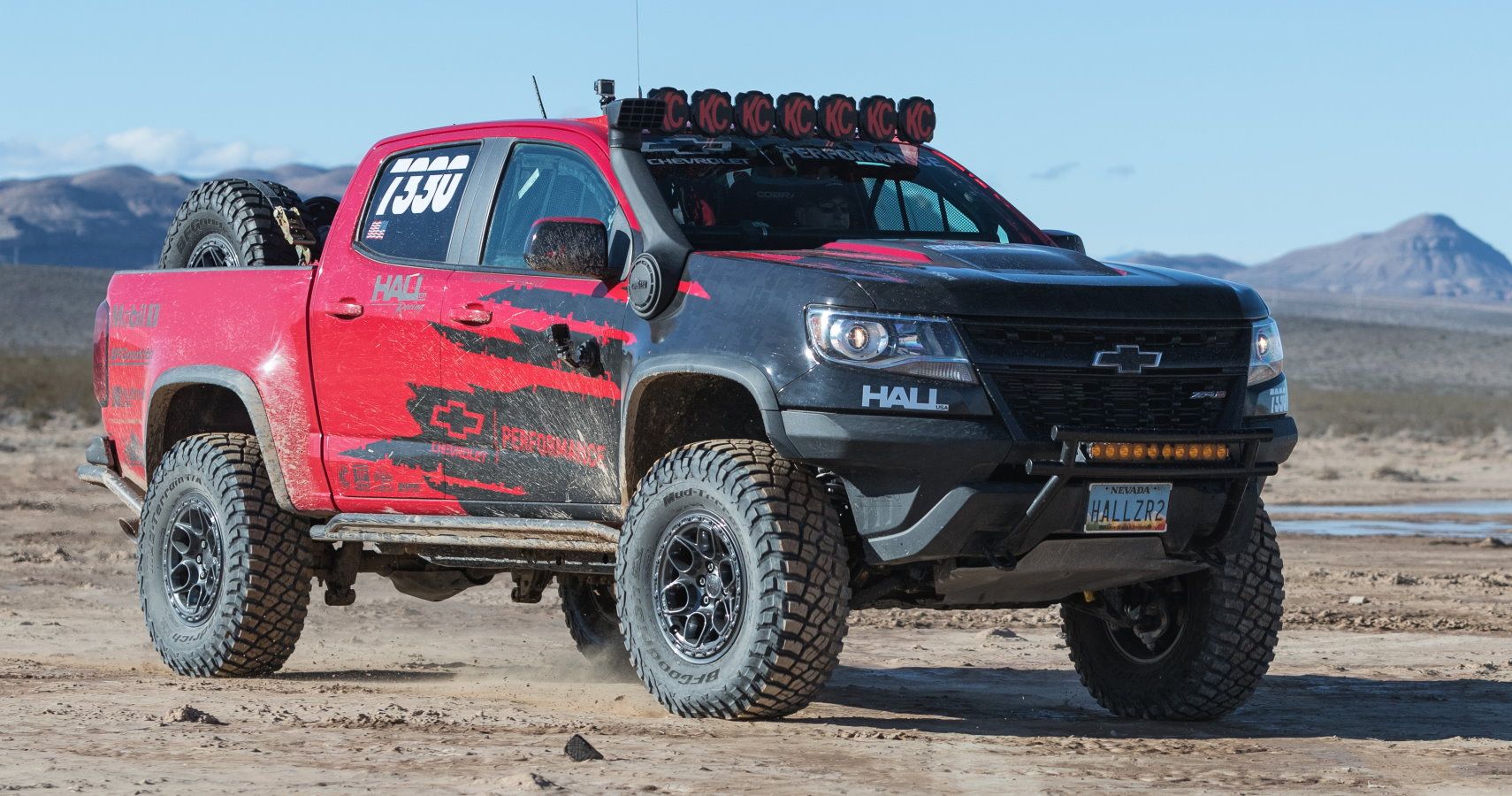 The Chevrolet Colorado ZR2 is competing in its third Best in the Desert Vegas to Reno race.
