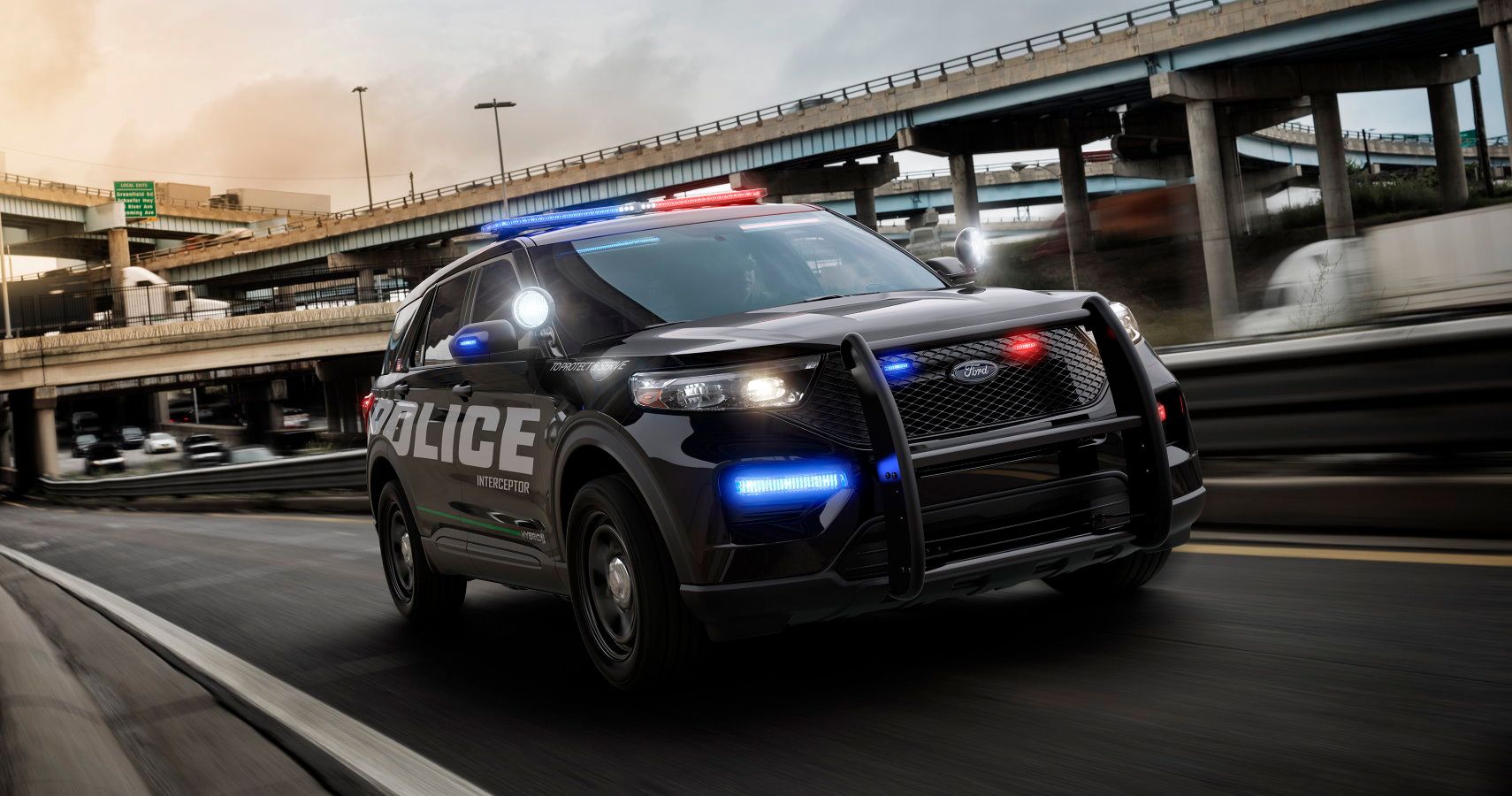 While actual mileage will vary, all-new Police Interceptor Utility Hybrid has an EPA-estimated rating of 23 mpg city/24 mpg highway/24 mpg combined ??? a 41 percent improvement over the current Police Interceptor Utility equipped with a conventional 3.7-liter gas engine ??? and is projected to save taxpayers between $3,500 and $5,700 per vehicle in fuel costs annually