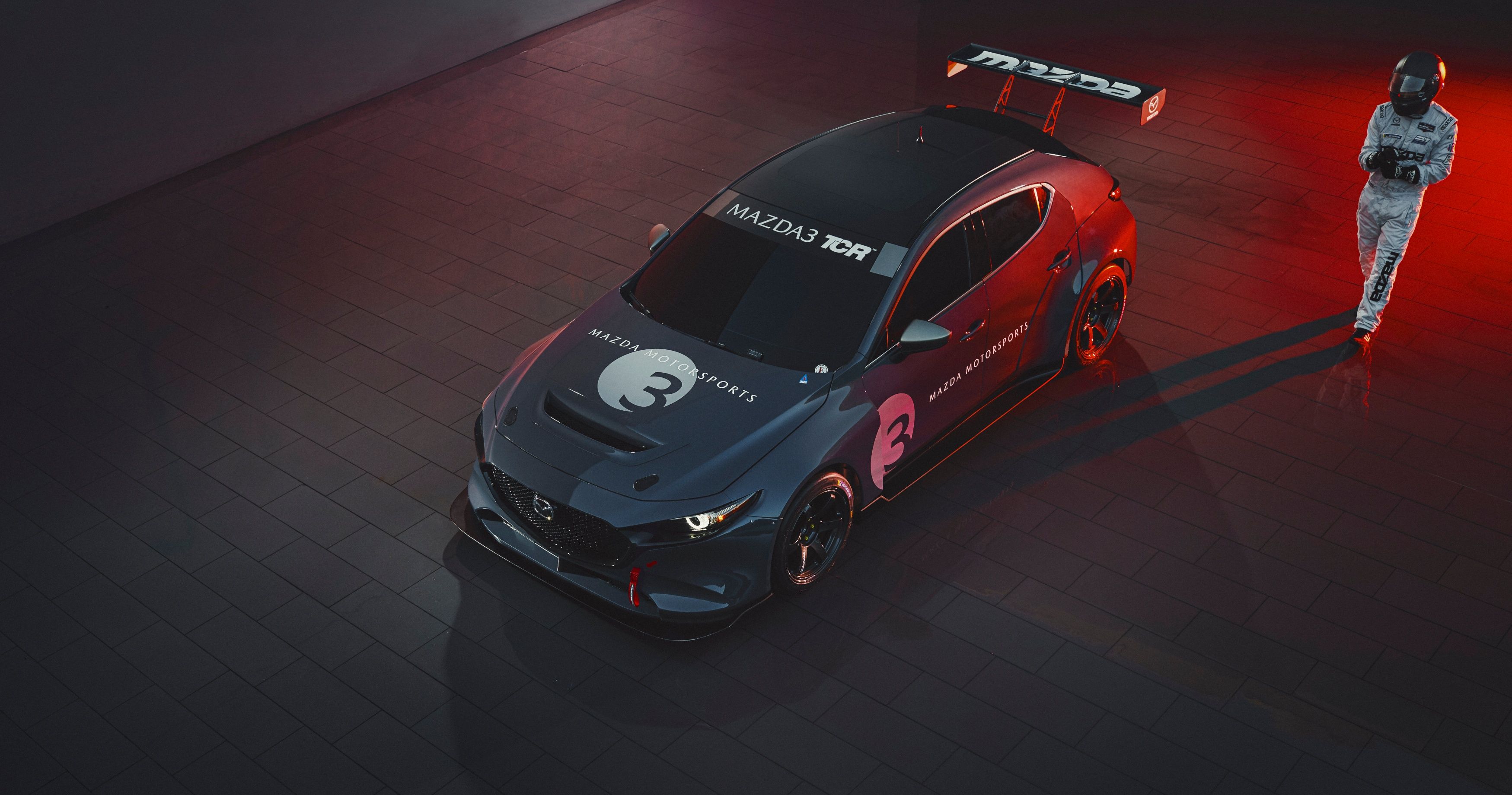 Zoom Zoom! Mazda Takes Wraps Off All-New Mazda3 TCR Race Car