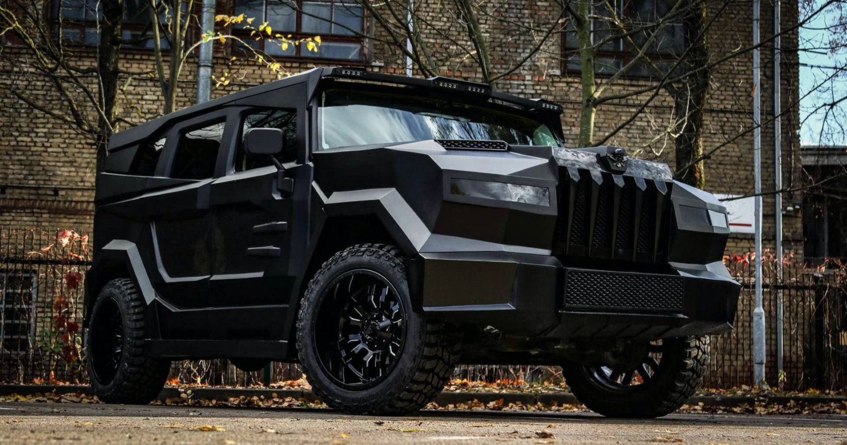 This Modernized H2 Hummer Is The Kevlar-Coated Armored SUV For Today’s Supervillain