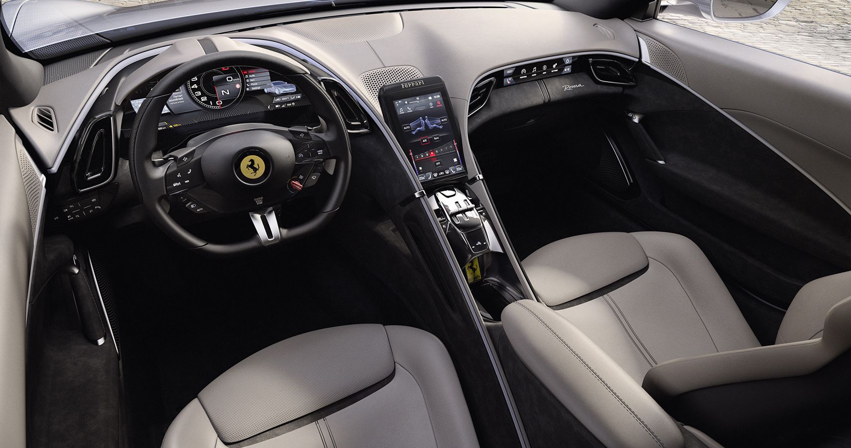 Ferrari Roma interior