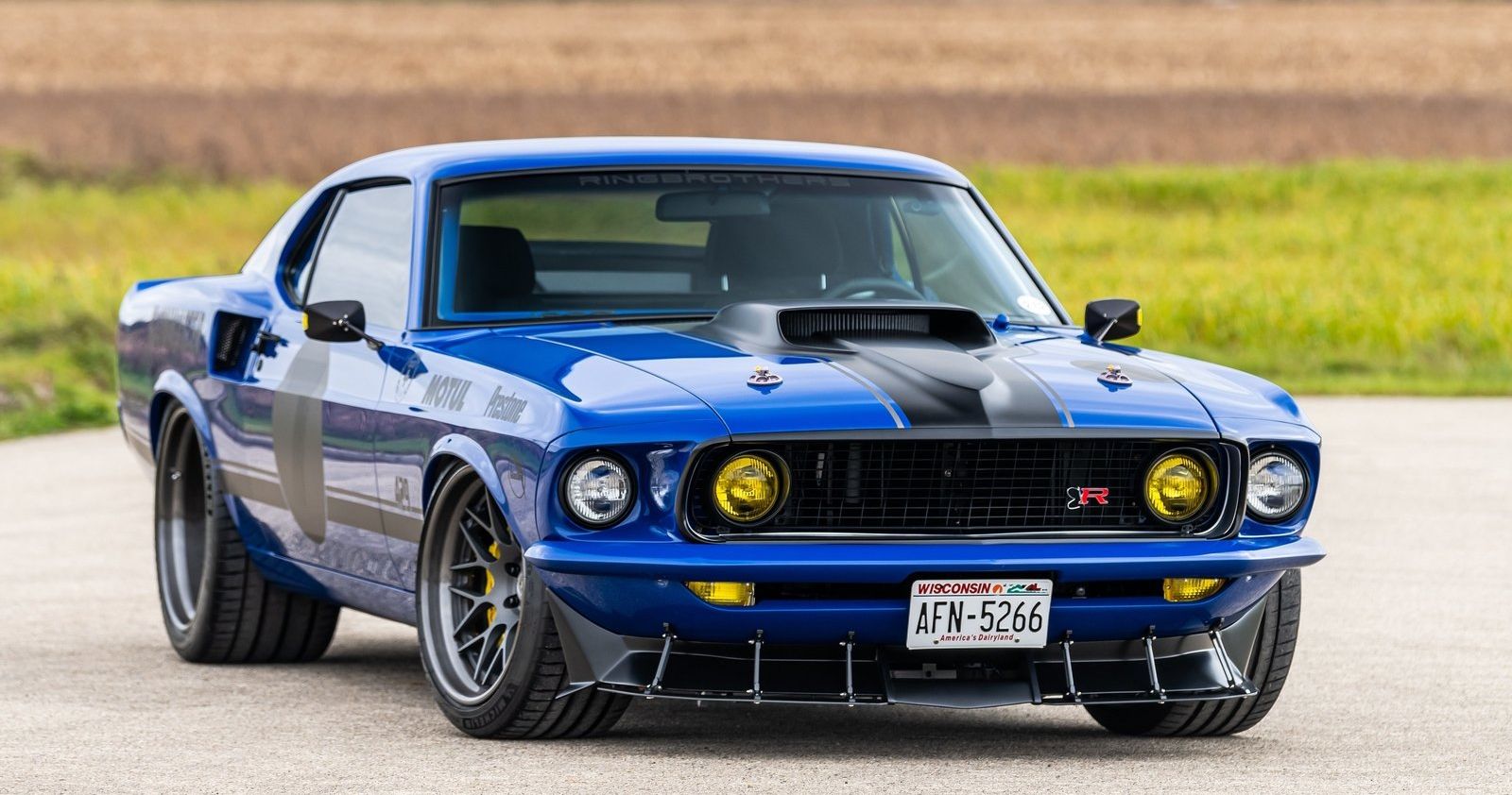 I’m Feeling Blue: Ringbrothers Latest 1969 Ford Mustang Mach 1