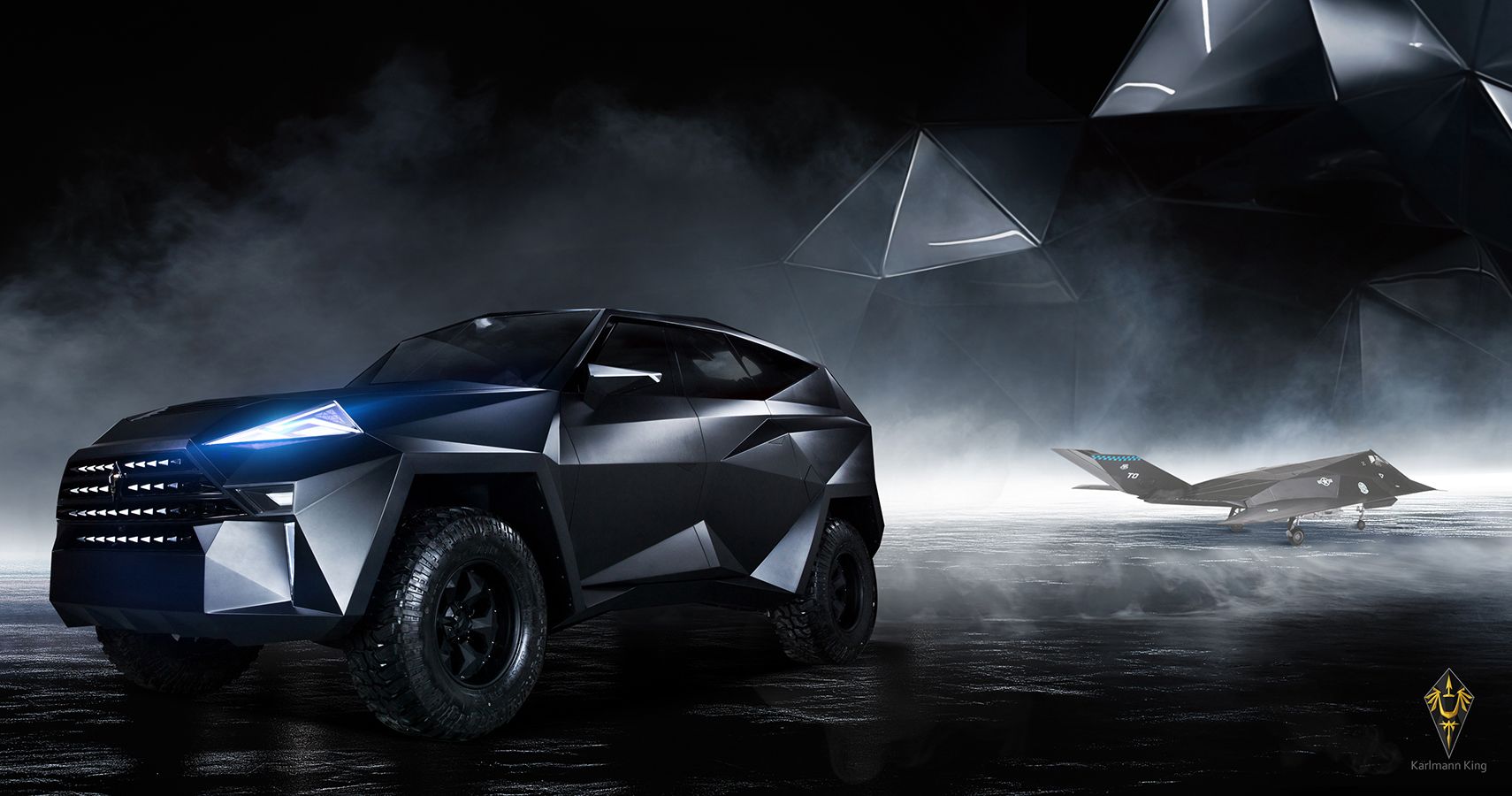 The Karlmann King Is A 1Million Luxury Truck Inspired By Stealth Aircraft
