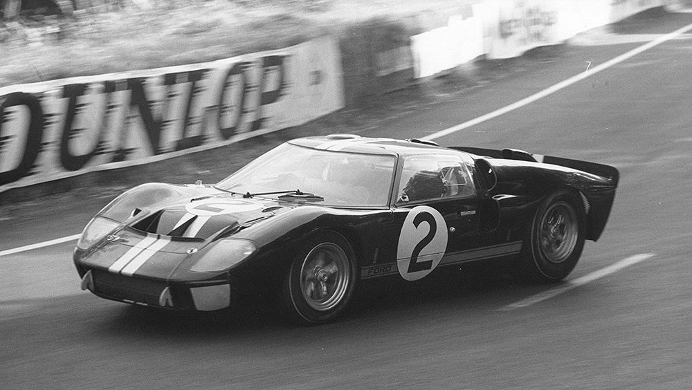 Ford GT40 At 24 Hours Of Le Mans