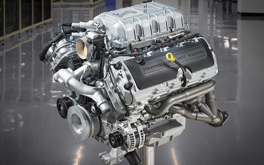 The 2020 Ford Mustang Shelby GT500 V8 Engine Is Hand-built