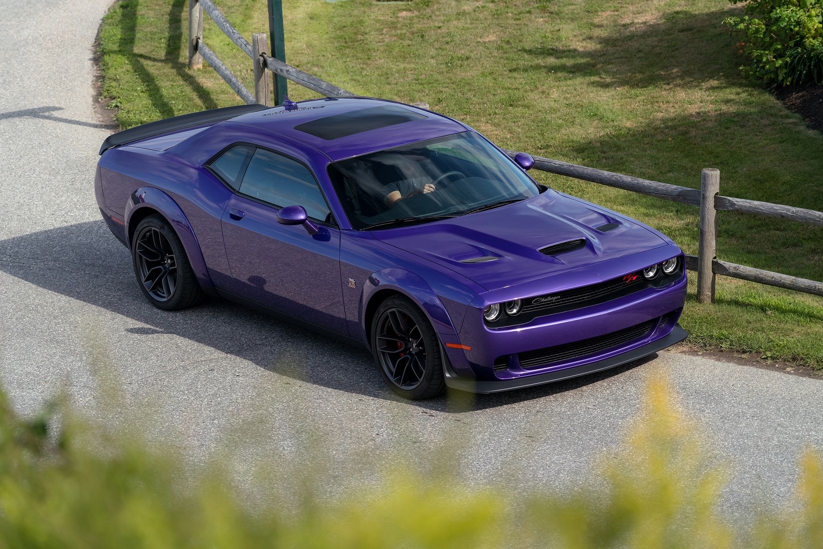 Dark Purple 2018 Dodge Challenger RT