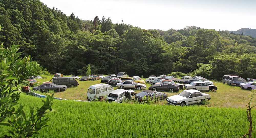 The Kyusha Cemetery - Japan Loves To Dump The JDMs