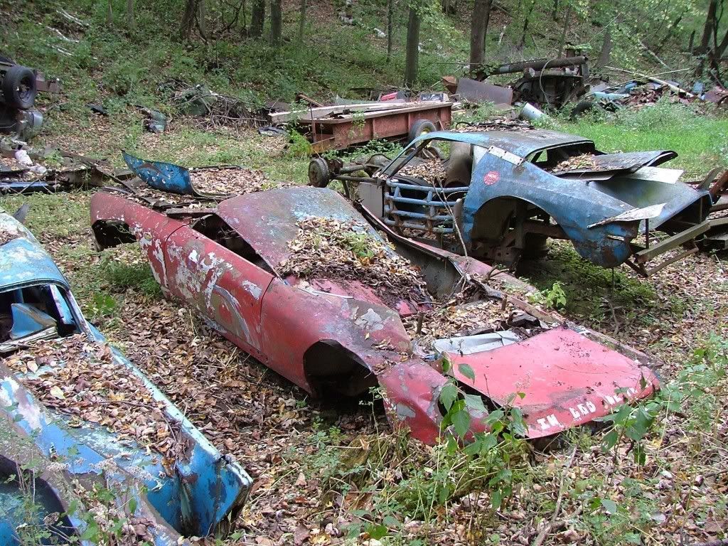 Rusting NASCAR Relics