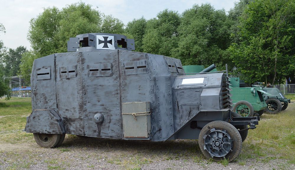 When the Germans wanted an armored car Ehrhardt delivered
