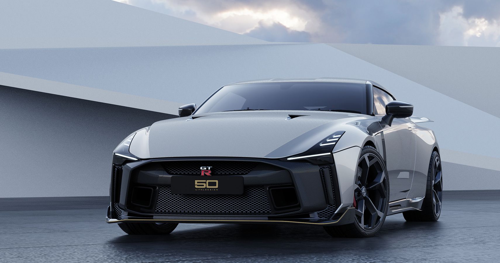 Nissan GT-R50 by Italdesign silver 