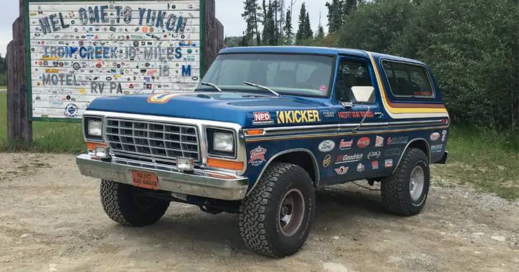 Team Mustang Girl Makes Arctic Trek In Homebuilt 1978 Ford Bronco