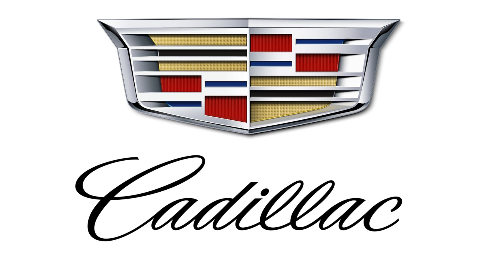 Cadillac logo and script