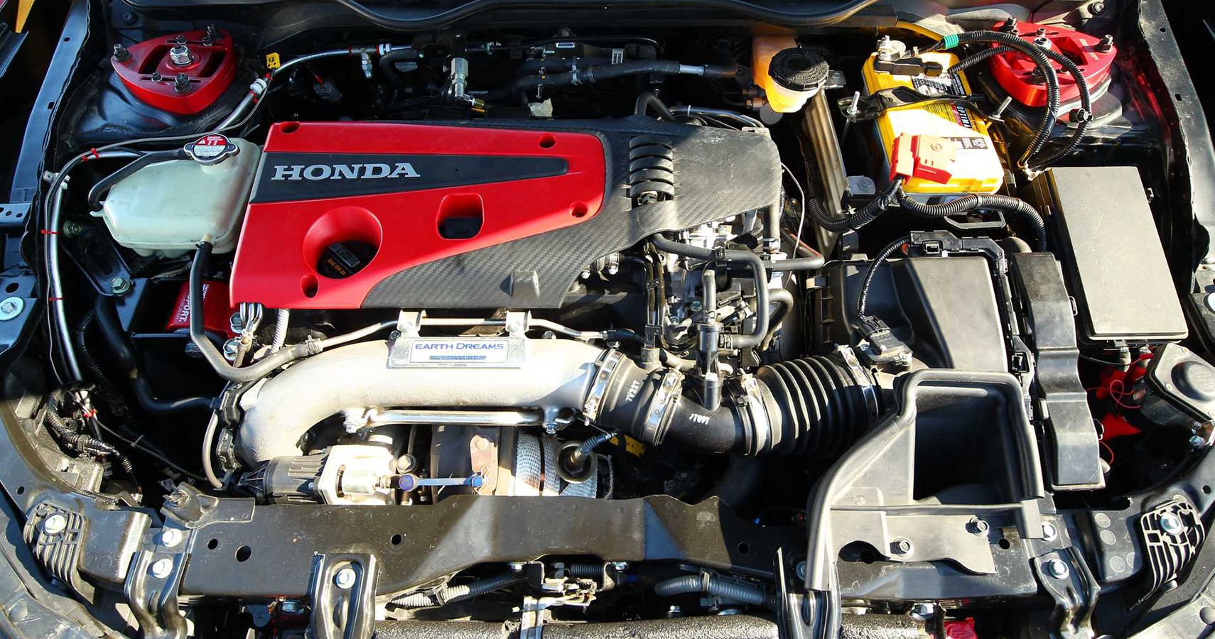 Honda Civic Type R TC VTec engine