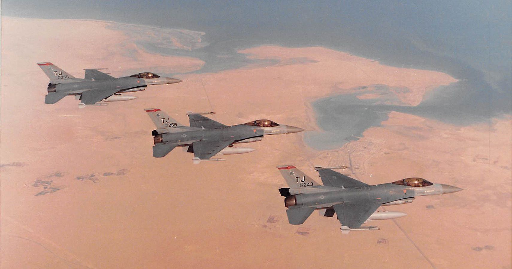 F-16s Were Massively Used In Operation Desert Storm