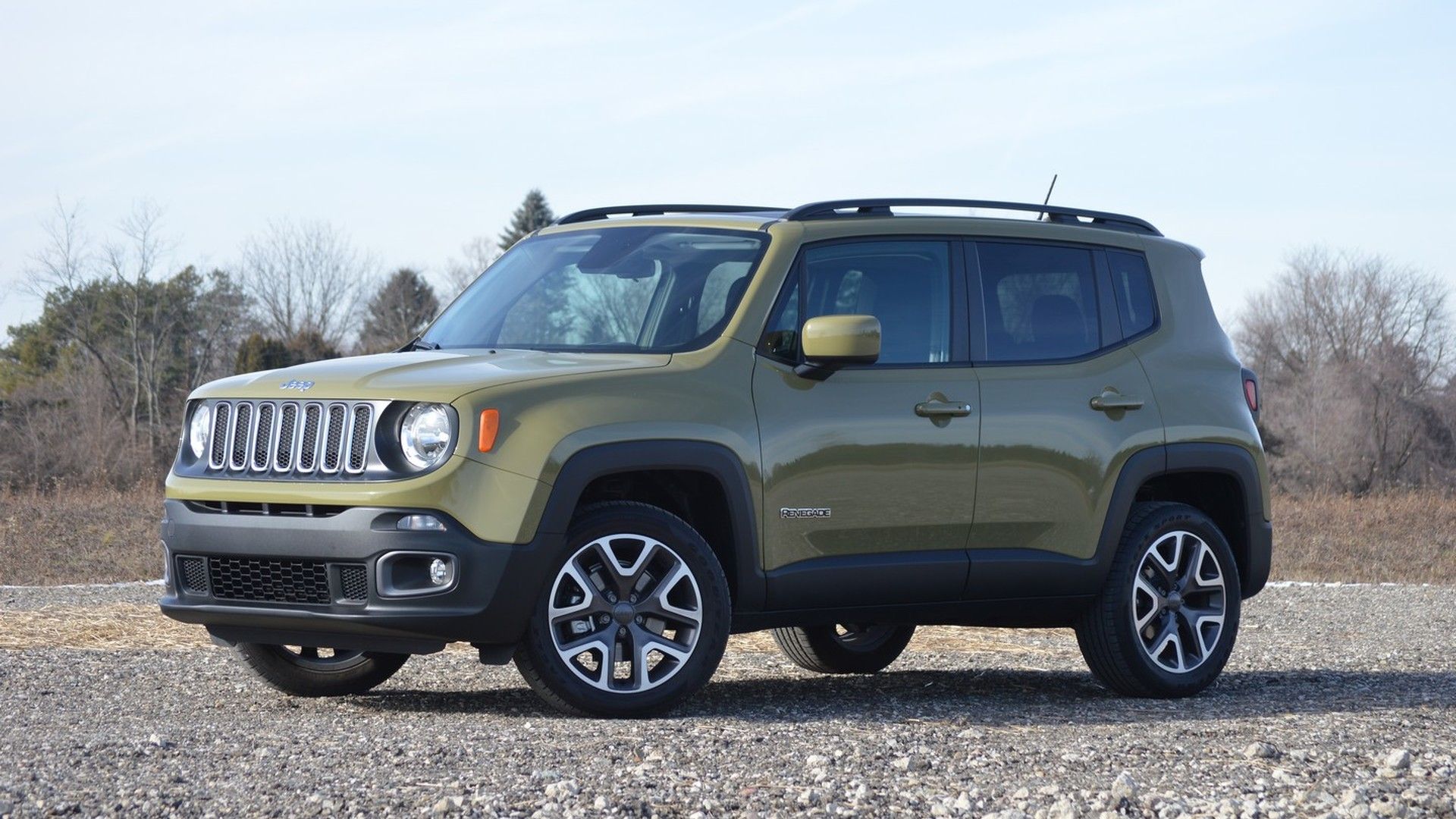 Beige Brown 2016 Jeep Renegade affordable compact SUV off-road