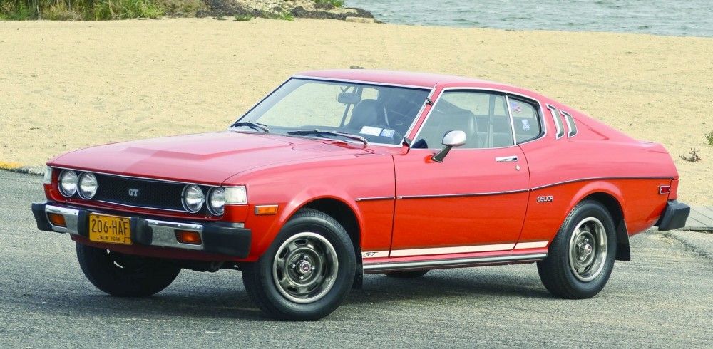 red toyota celica 1977