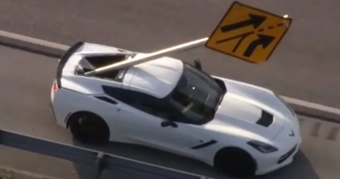 Corvette C7 Impaled