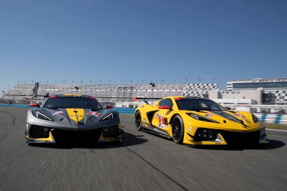 Traditional Yellow will be joined by a grey car at Daytona