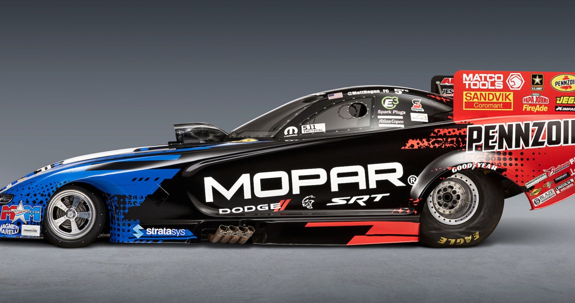 Dodge Hellcat Charger Funny Car 2