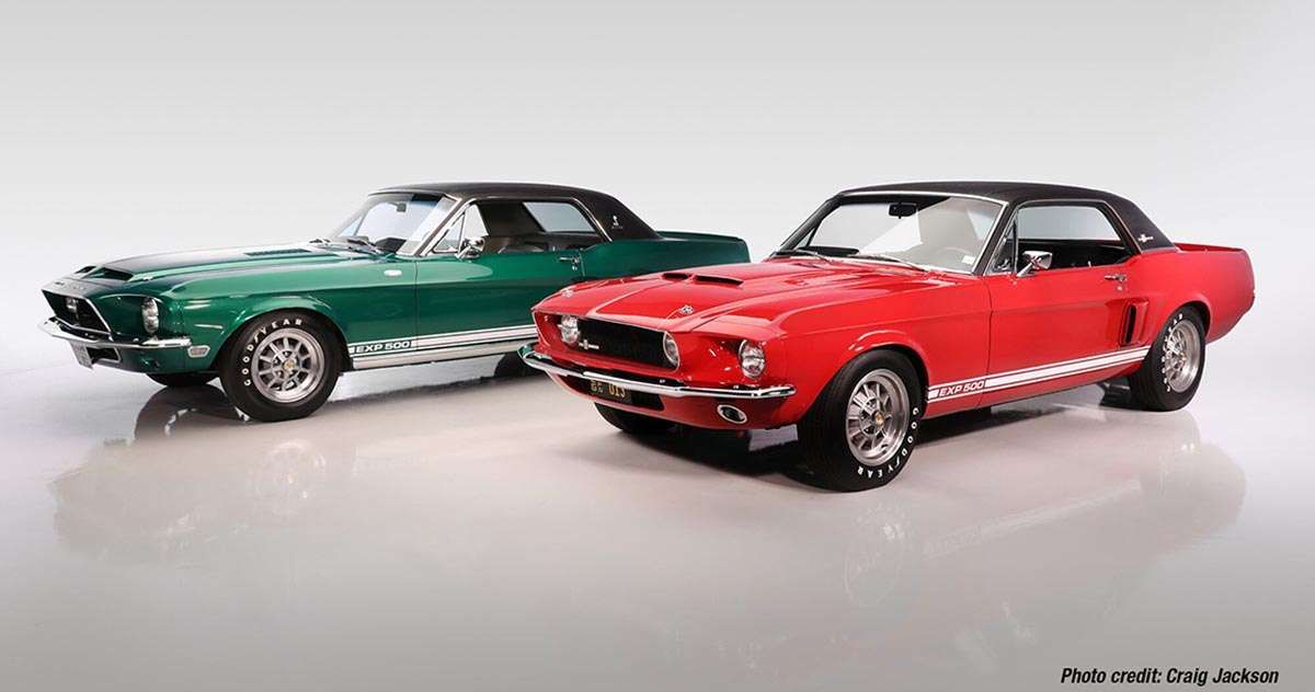 Pequeno Mustang Vermelho EXP-500 