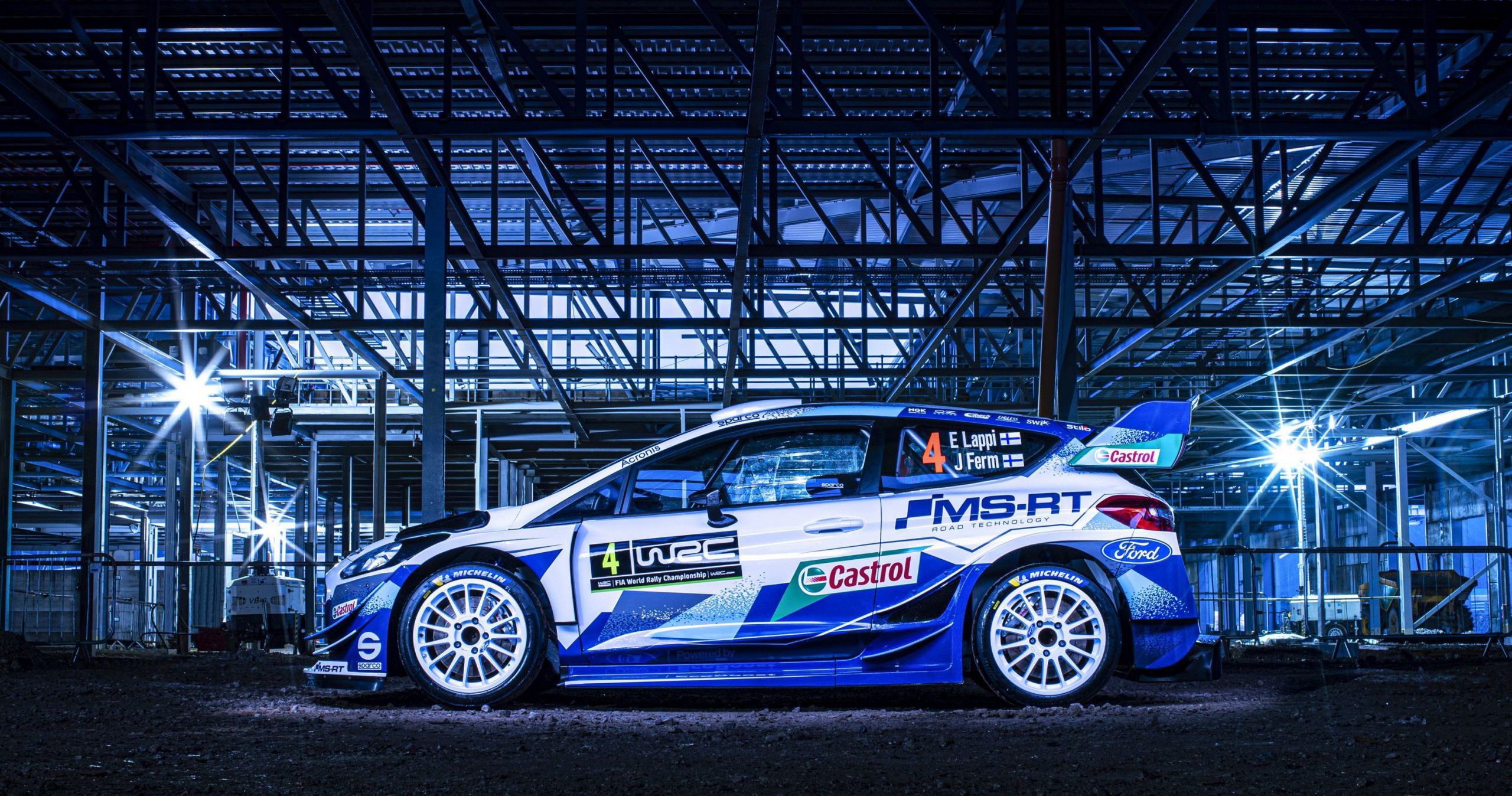 M-Sport Ford World Rally Team’s EcoBoost-powered Ford Fiesta WRC
