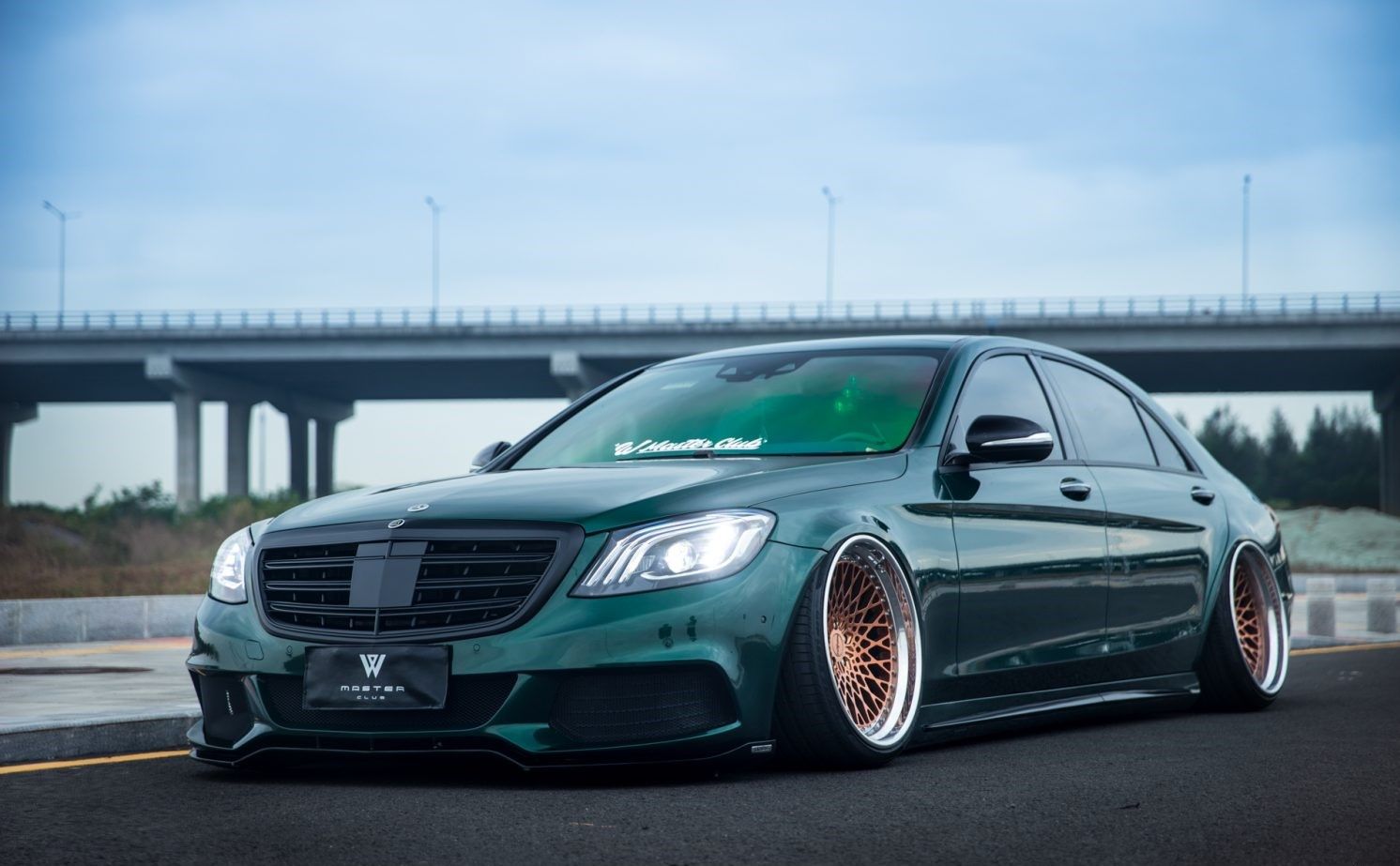 cool chinese modified mercedes