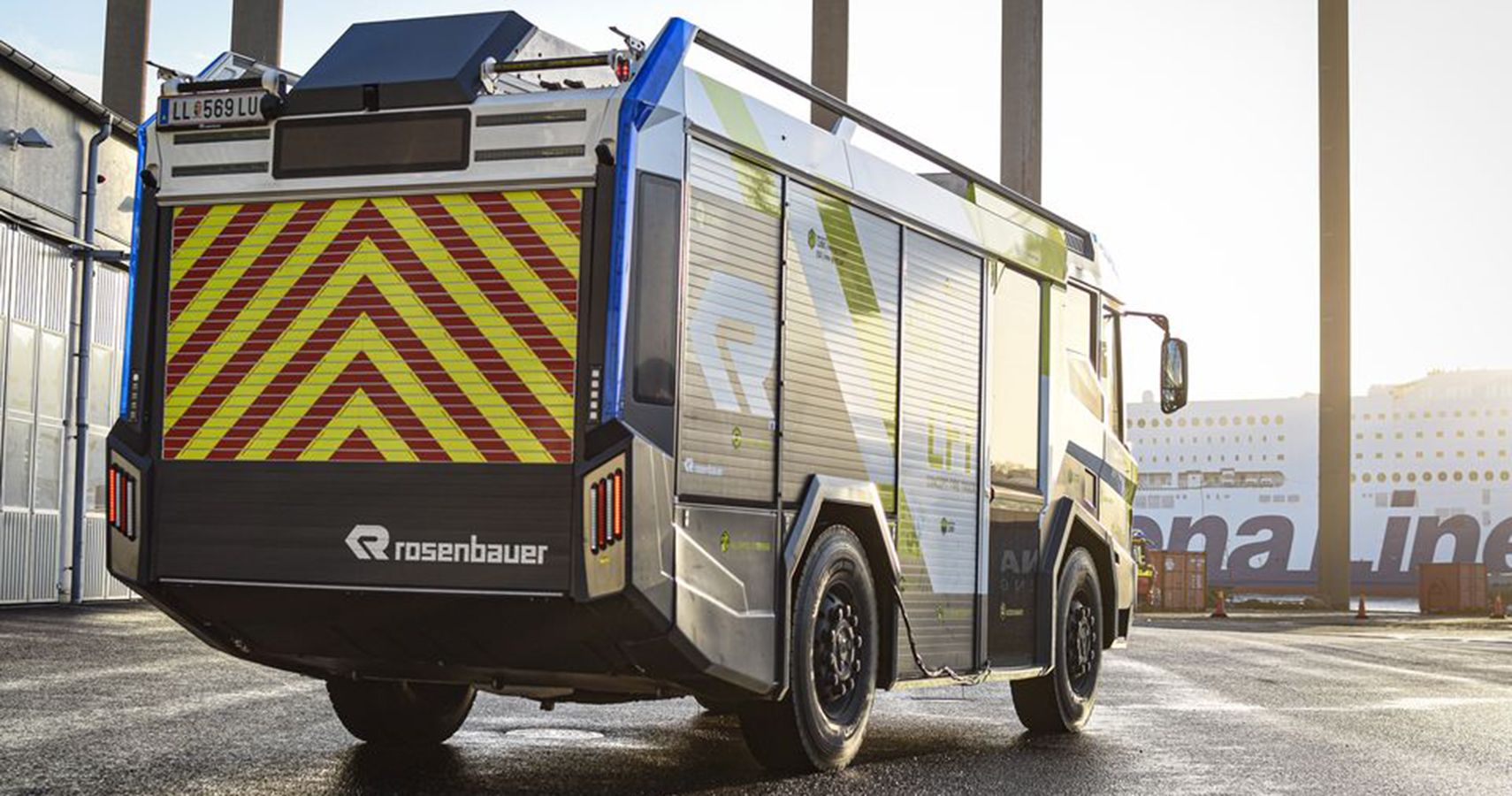 Rosenbauer Concept Fire Truck rear