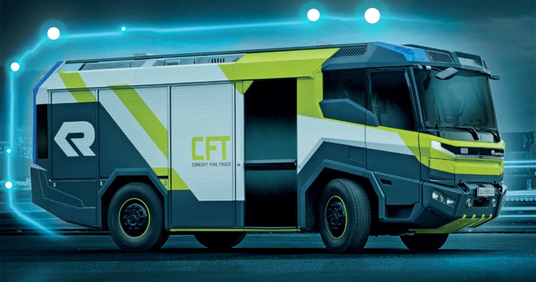 Rosenbauer Concept Fire Truck render