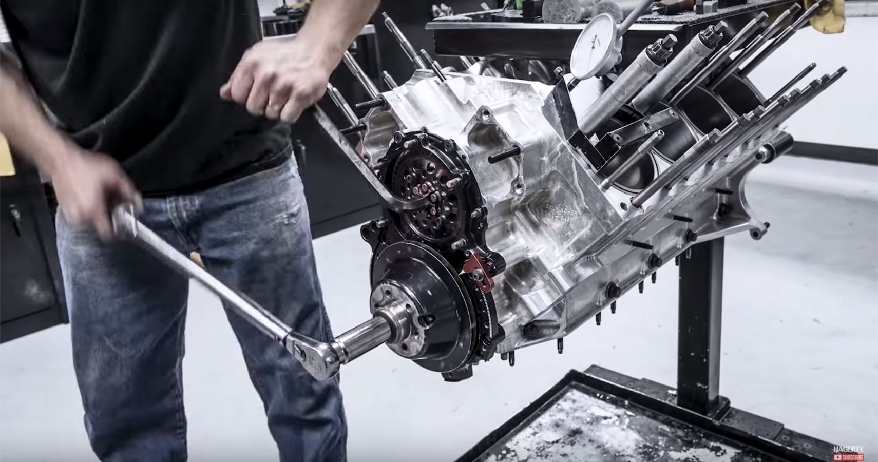Top Fuel V8 Mill Assembly