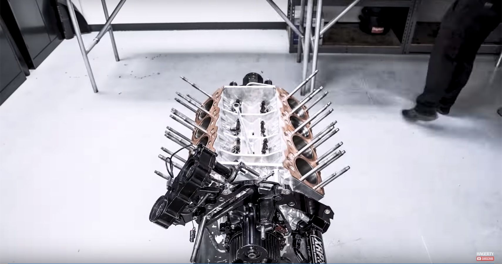 Top Fuel Dragster V8 Engine Disassembled