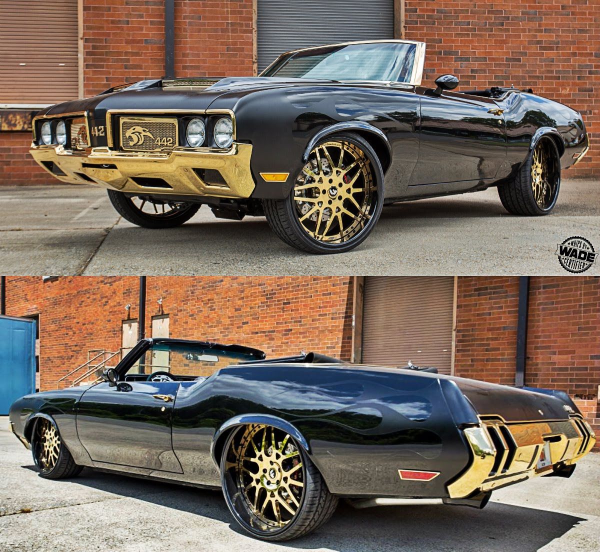 Cam Newton's Black and Gold Oldsmobile Cutlass 42