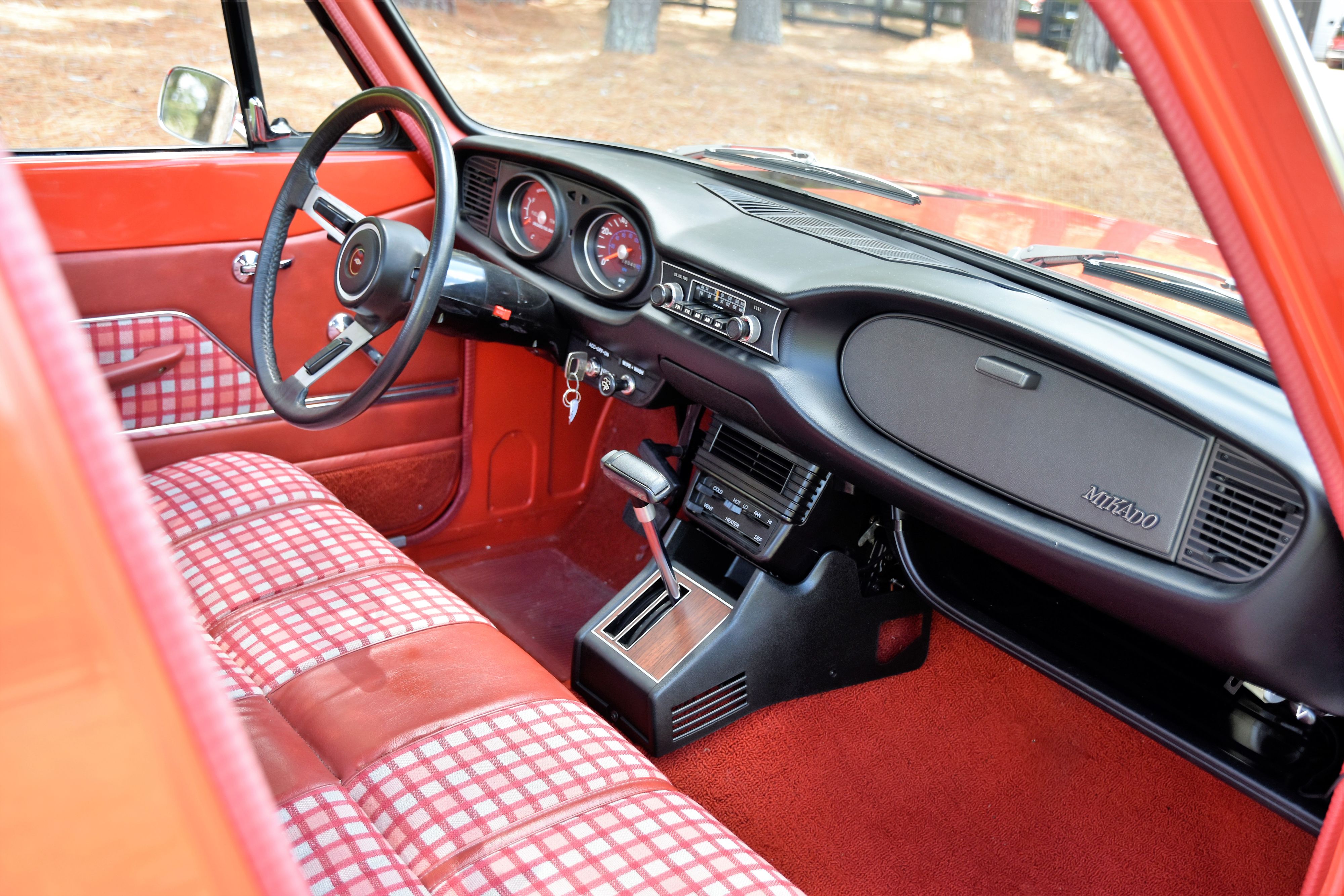 1977 Chevy luv interior
